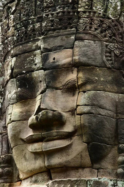 Siem Reap Royaume Cambodge Août 2018 Temple Angkor Bayon — Photo