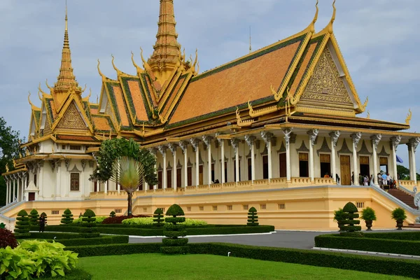 Phnom Penh Koninkrijk Van Kambodja Augustus 2018 Zaal Van Troon — Stockfoto