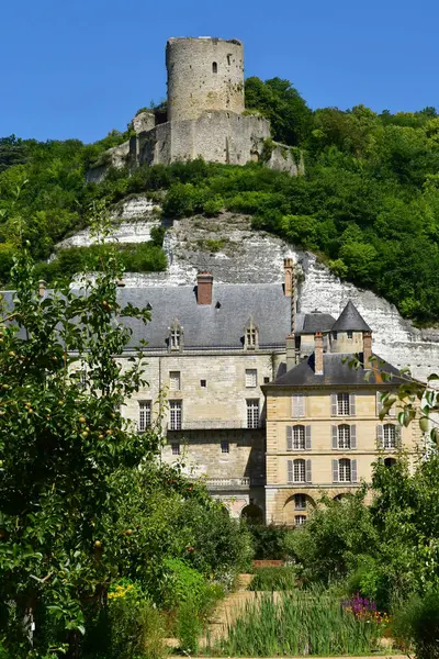 Roche Guyon France Mai 2018 Château — Photo