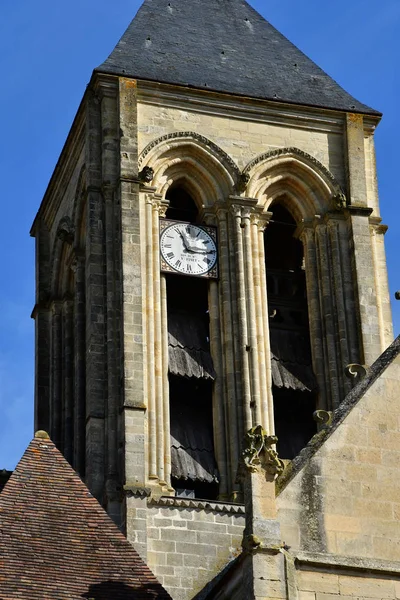 Vetheuil Fransa Mayıs 2018 Notre Dame Kilisesi — Stok fotoğraf