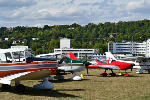 Verneuil Sur Seine Frankrijk September 2018 Lucht Laten Zien — Stockfoto