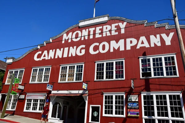 Monterey Usa Luglio 2016 Conserviera Pontile Dei Pescatori Nel Centro — Foto Stock