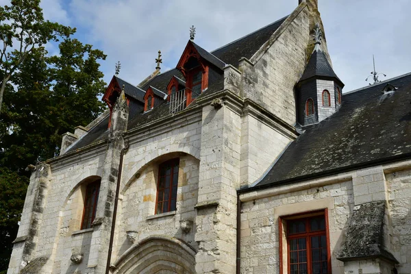 Jumieges França Setembro 2018 Edifício Entrada Abadia Beneditina São Pedro — Fotografia de Stock