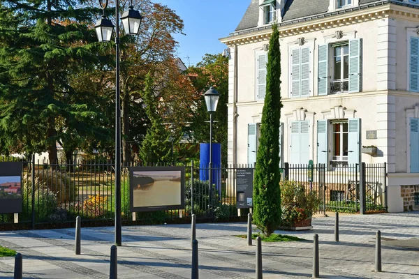 Les Mureaux Franciaország Október 2018 Jean Vauzelle Park Közelében City — Stock Fotó