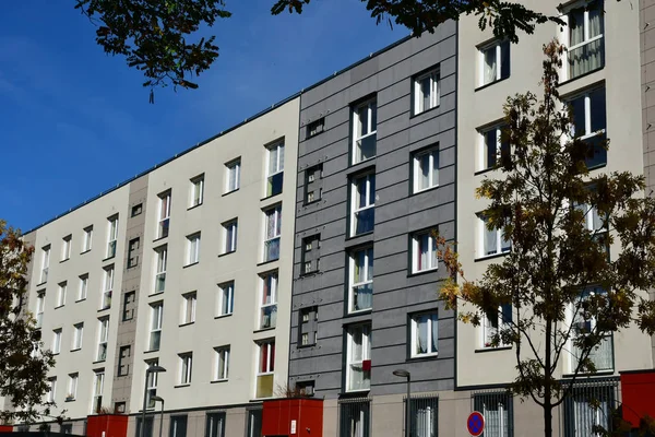 Les Mureaux Francia Ottobre 2018 Edificio Nel Quartiere Moliere — Foto Stock