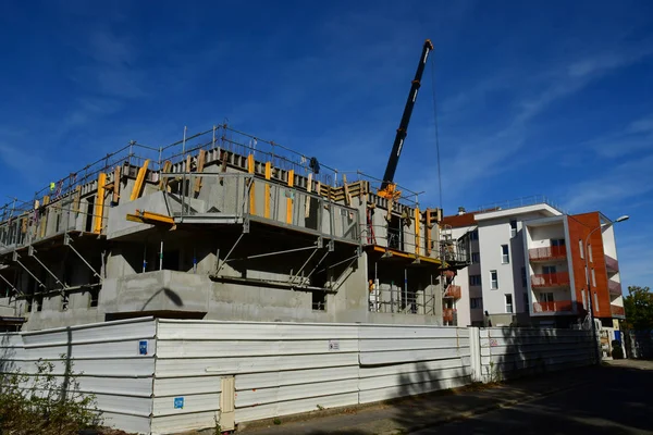 Les Mureaux Franciaország Október 2018 République Tér Található — Stock Fotó