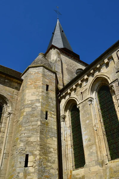 Avernes Frankreich Mai 2018 Die Kirche — Stockfoto