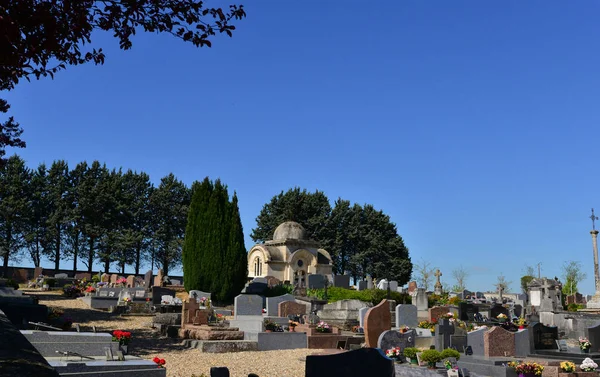 Oss Frankrike Maj 2018 Kyrkogården — Stockfoto