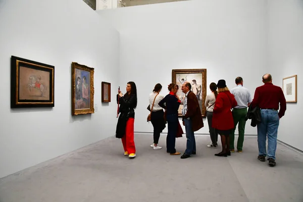 París Francia Septiembre 2018 Exposición Picasso Museo Del Impresionismo Orsay — Foto de Stock