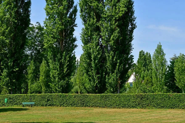 Haute Isle Frankrijk Juli 2018 Het Schilderachtige Landschap Zomer — Stockfoto