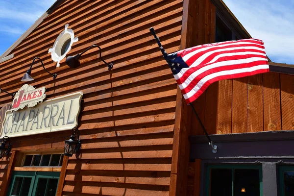 Kanab Utah Estados Unidos Julio 2016 Pintoresco Restaurante Jake Chaparral — Foto de Stock