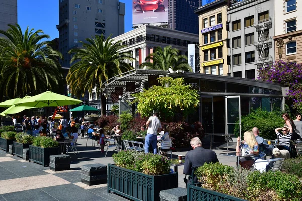 San Francisco Usa Luglio 2016 Strada Nel Centro Della Città — Foto Stock