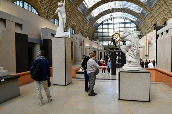 Párizs Franciaország Szeptember 2018 Orsay Múzeum Impresszionizmus Post Impresszionizmus Létre — Stock Fotó