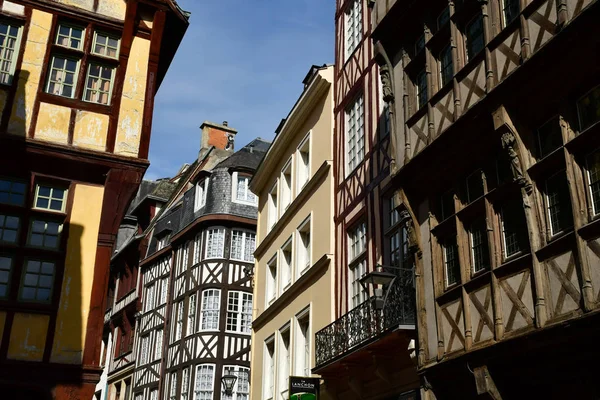 Rouen France September 2018 House Historical City — Stock Photo, Image