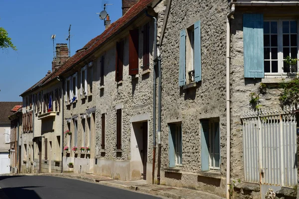 Chaussy France Mai 2018 Village Pittoresque — Photo