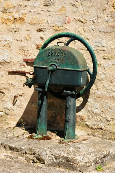 Themericourt Francia Maggio 2018 Vecchia Pompa Dell Acqua — Foto Stock