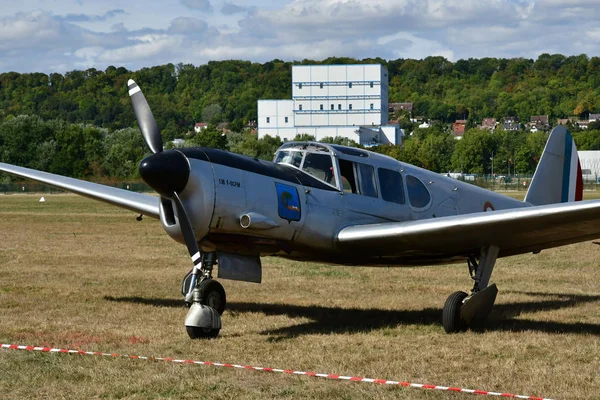 Verneuil Sur Seine Francia Septiembre 2018 Espectáculo Aéreo — Foto de Stock