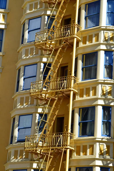 San Francisco Usa July 2016 Fire Exit City Center — Stock Photo, Image