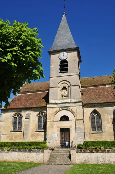 Commeny França Maio 2018 Igreja — Fotografia de Stock