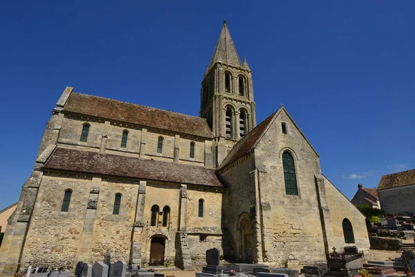 Santeuil Frankrike Maj 2018 Kyrkan — Stockfoto