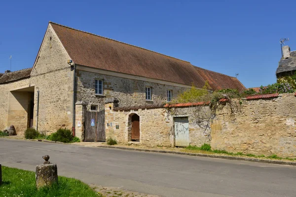 Themericourt Franciaország Május 2018 Festői Falu — Stock Fotó