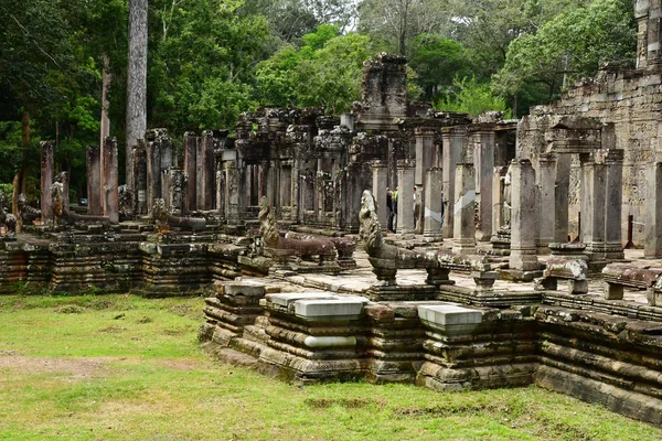 Siem Reap Kingdom Cambodia August 2018 Angkor Bayon Temple — Stock Photo, Image