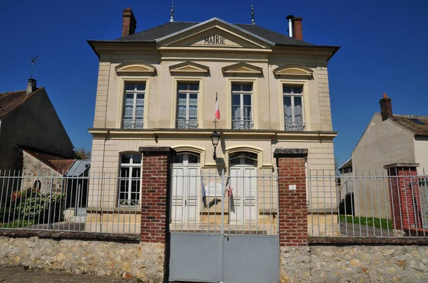 Themericourt Francia Mayo 2018 Ayuntamiento — Foto de Stock