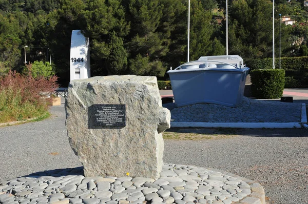 Saint Raphael Frankrijk April 2016 Een Landing Van 1944 Aak — Stockfoto