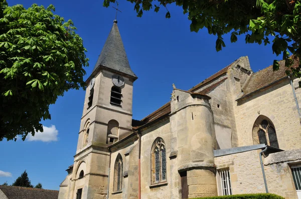 Commeny Frankrijk Mei 2018 Kerk — Stockfoto