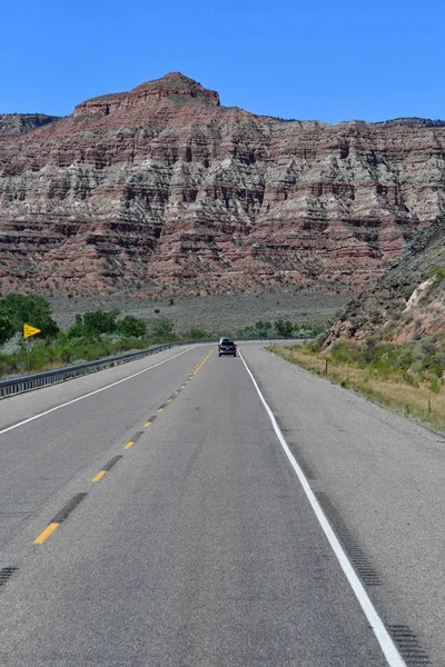 Zion Park Utah Eua Julho 2016 Estrada Entre Sião São — Fotografia de Stock