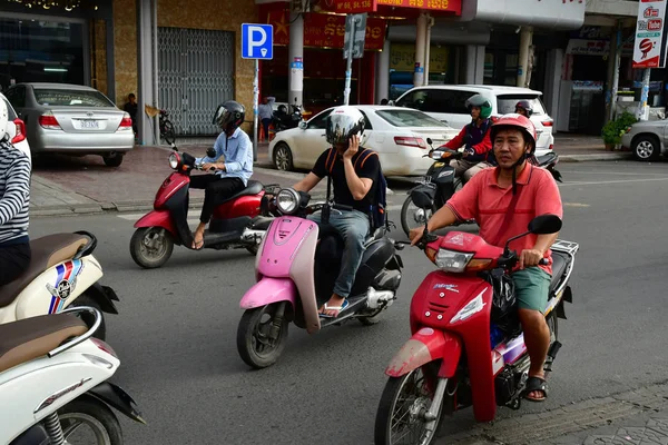 Phnom Penh Reino Camboja Agosto 2018 Pitoresco Centro Cidade — Fotografia de Stock