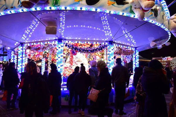 London England November 2018 Winter Wonderland Hyde Park — Stock Photo, Image