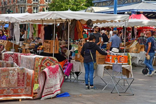 Rouen Franz September 2018 Der Markt Auf Dem Platz Saint — Stockfoto