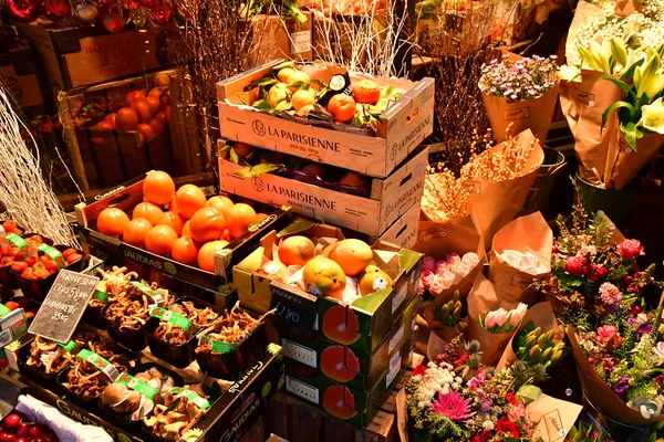 Londres Inglaterra Novembro 2018 Mercado Verde Distrito Hampstead — Fotografia de Stock