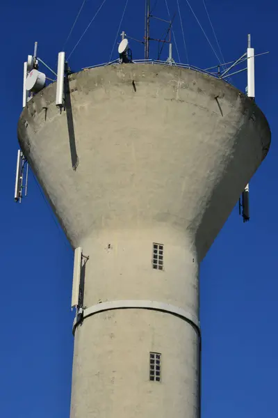 Bus Saint Remmy Frankreich Februar 2016 Der Wasserturm — Stockfoto