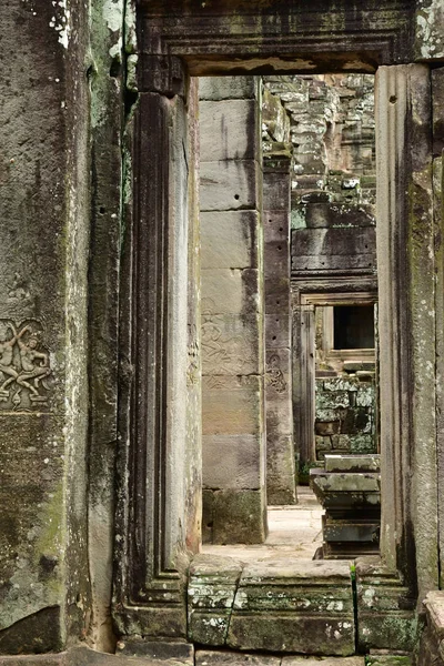 Siem Reap Kambodja Augusti 2018 Angkor Bayon Templet — Stockfoto