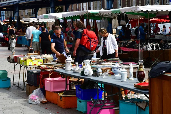 Rouen Franz September 2018 Flohmarkt Auf Dem Platz Saint Marc — Stockfoto
