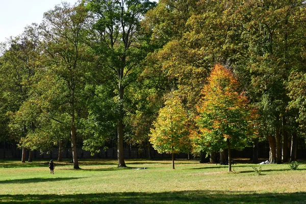 Versalhes França Outubro 2018 Parc Palácio Versalhes — Fotografia de Stock