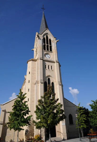 Мюро Франция Июля 2017 Года Церковь Святого Пьера Сен Поля — стоковое фото