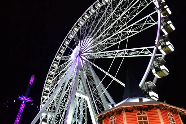 London England November 2018 Winter Wonderland Hyde Park — Stock Photo, Image