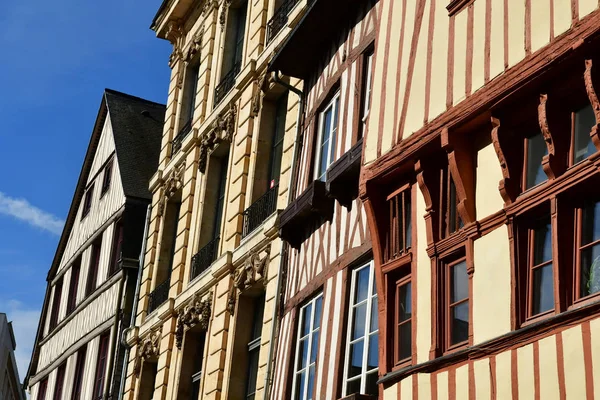 Rouen France September 2018 House Historical City — Stock Photo, Image