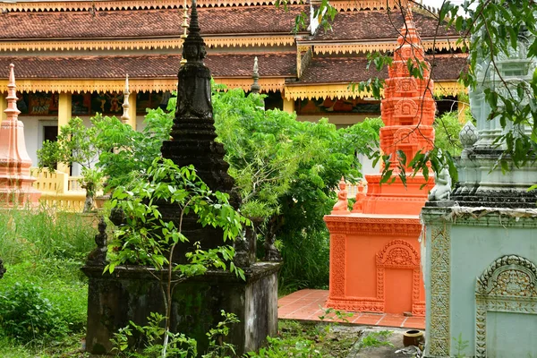 Siem Reap Kambodžské Království Srpen 2018 Chrám Angkor Wat — Stock fotografie