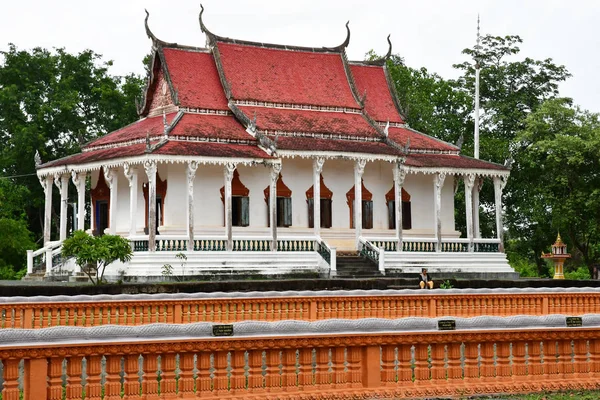 Kampong Tralach Reino Camboja Agosto 2018 Site Pagode Wat Kampong — Fotografia de Stock