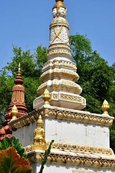 Koh Chen Reino Camboja Agosto 2018 Pitoresca Aldeia — Fotografia de Stock