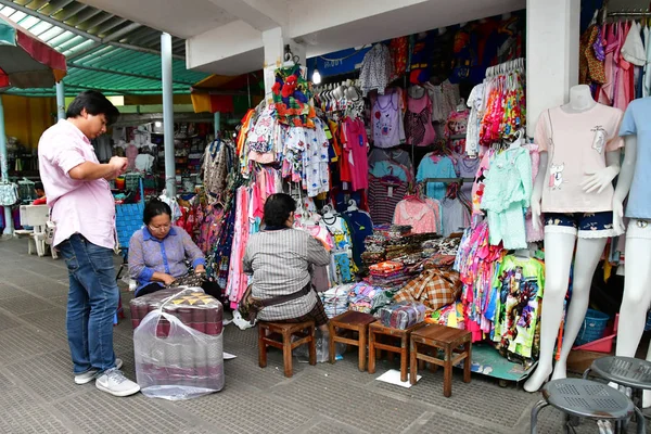 Phnom Penh Kambodja Augusti 2018 Byggdes 1937 Fransmännen Marknaden För — Stockfoto