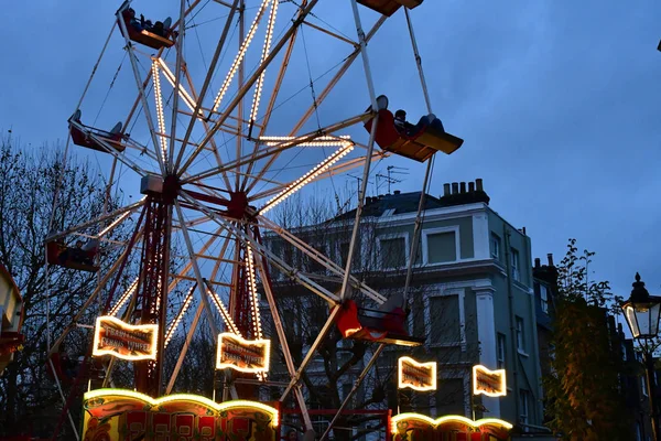 Londýn Anglie Listopadu 2018 Primrose Hill Vánoční Festival Camden District — Stock fotografie