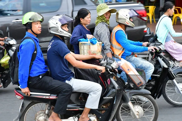 Phnom Penh Reino Camboja Agosto 2018 Pitoresco Centro Cidade — Fotografia de Stock