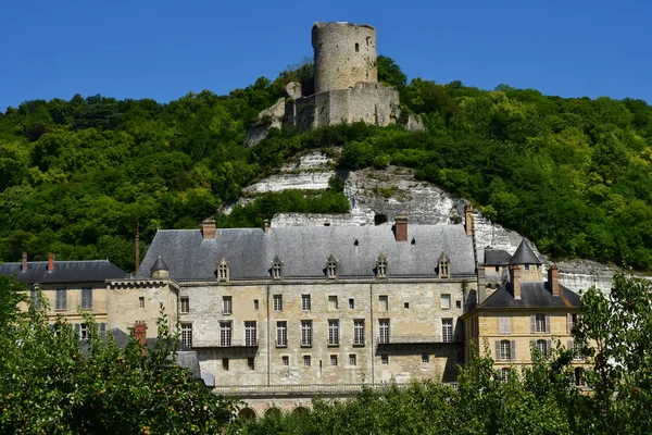 Roche Guyon France Mai 2018 Château — Photo