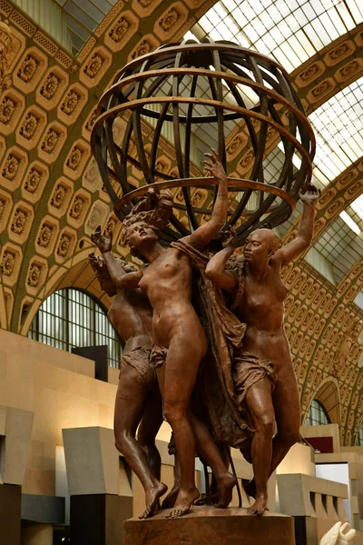 Paris França Setembro 2018 Museu Orsay Impressionismo Pós Impressionismo Criado — Fotografia de Stock