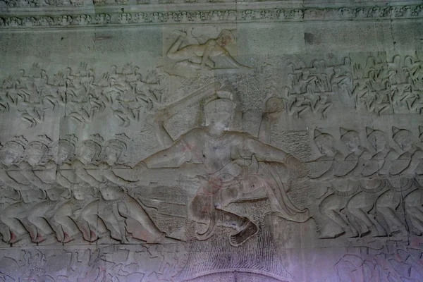 Siem Oogst Koninkrijk Van Kambodja Augustus 2018 Tempel Van Angkor — Stockfoto